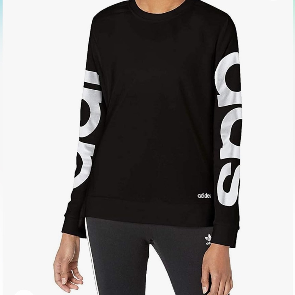adidas Women's Essentials Brand Sweatshirt Size S
